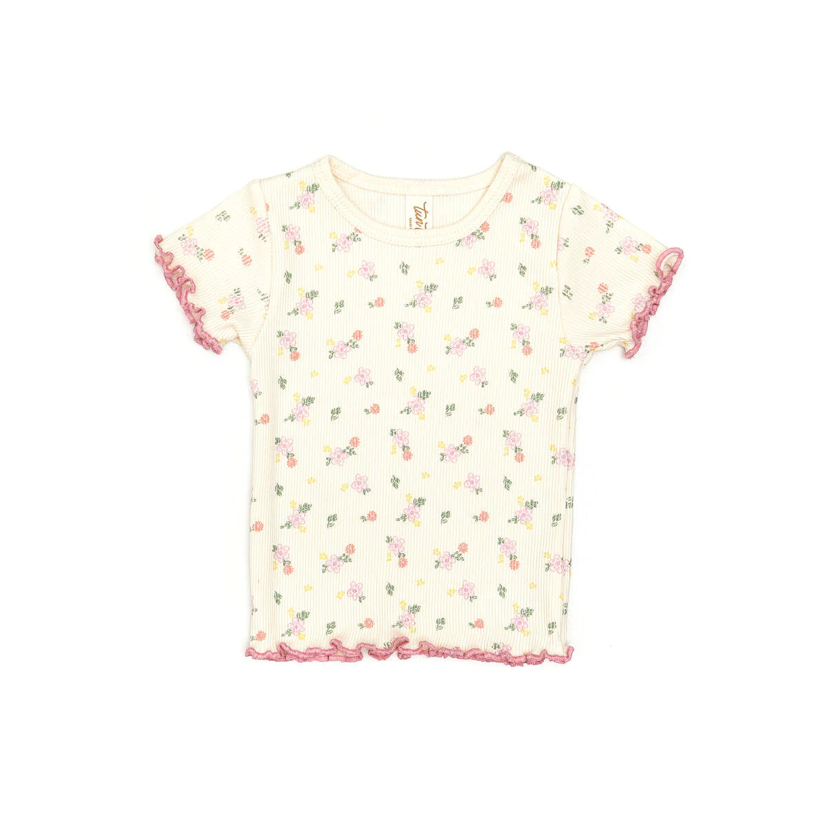 Mia Top || Natural Flowers