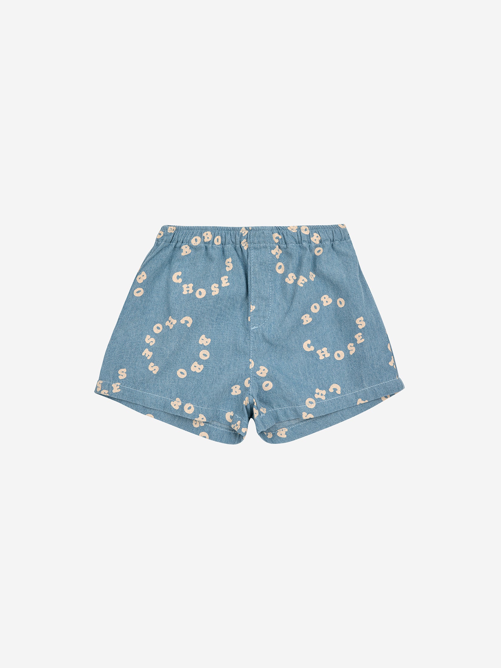 Baby Bobo Choses Circle Denim Bermuda Shorts