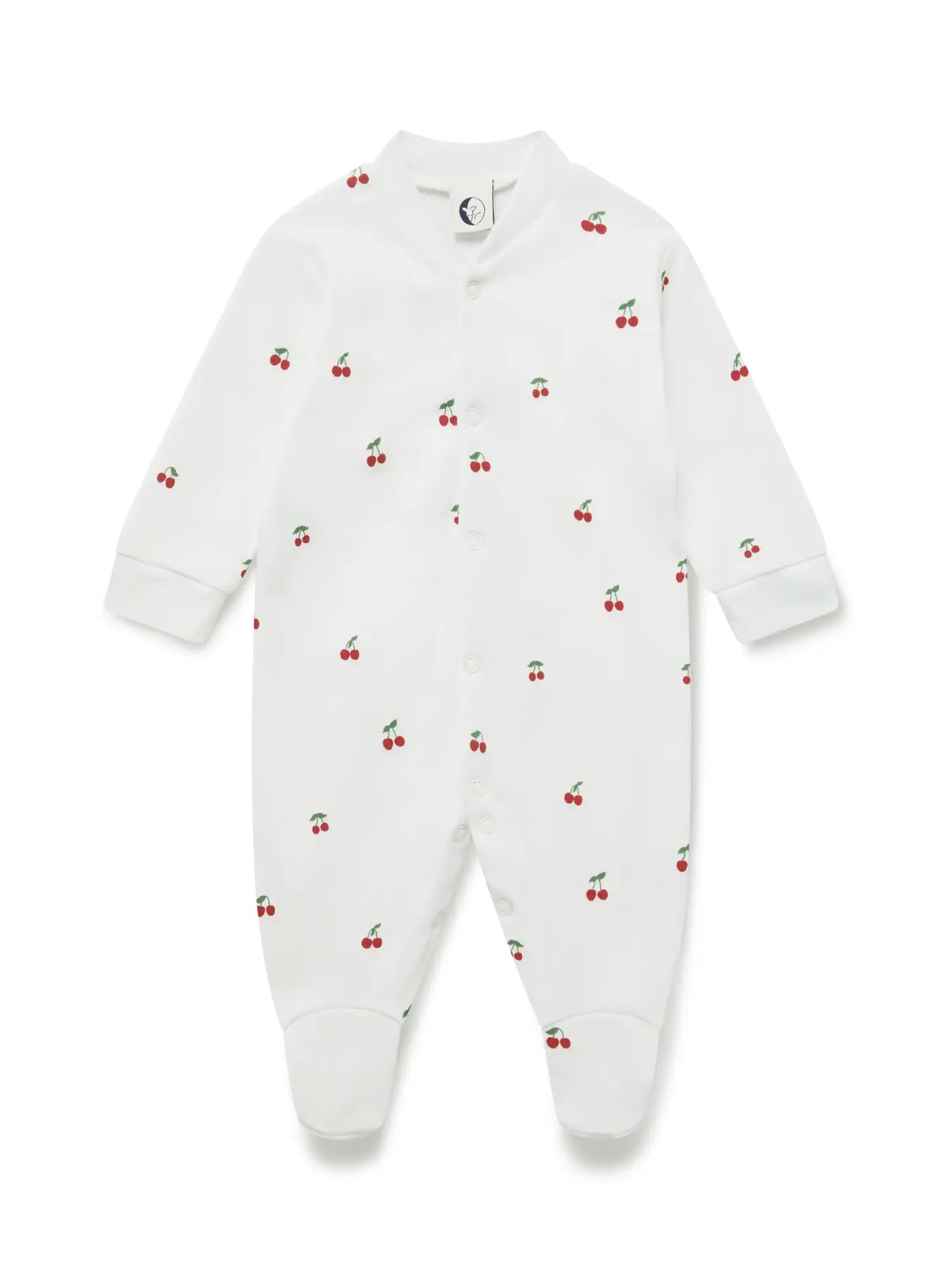 Baby Sleepsuit || Cherries
