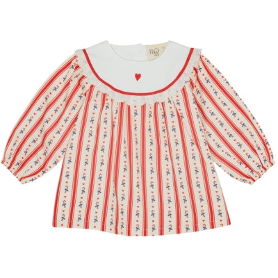 Flöss Noelle Dress || Holiday Stripe