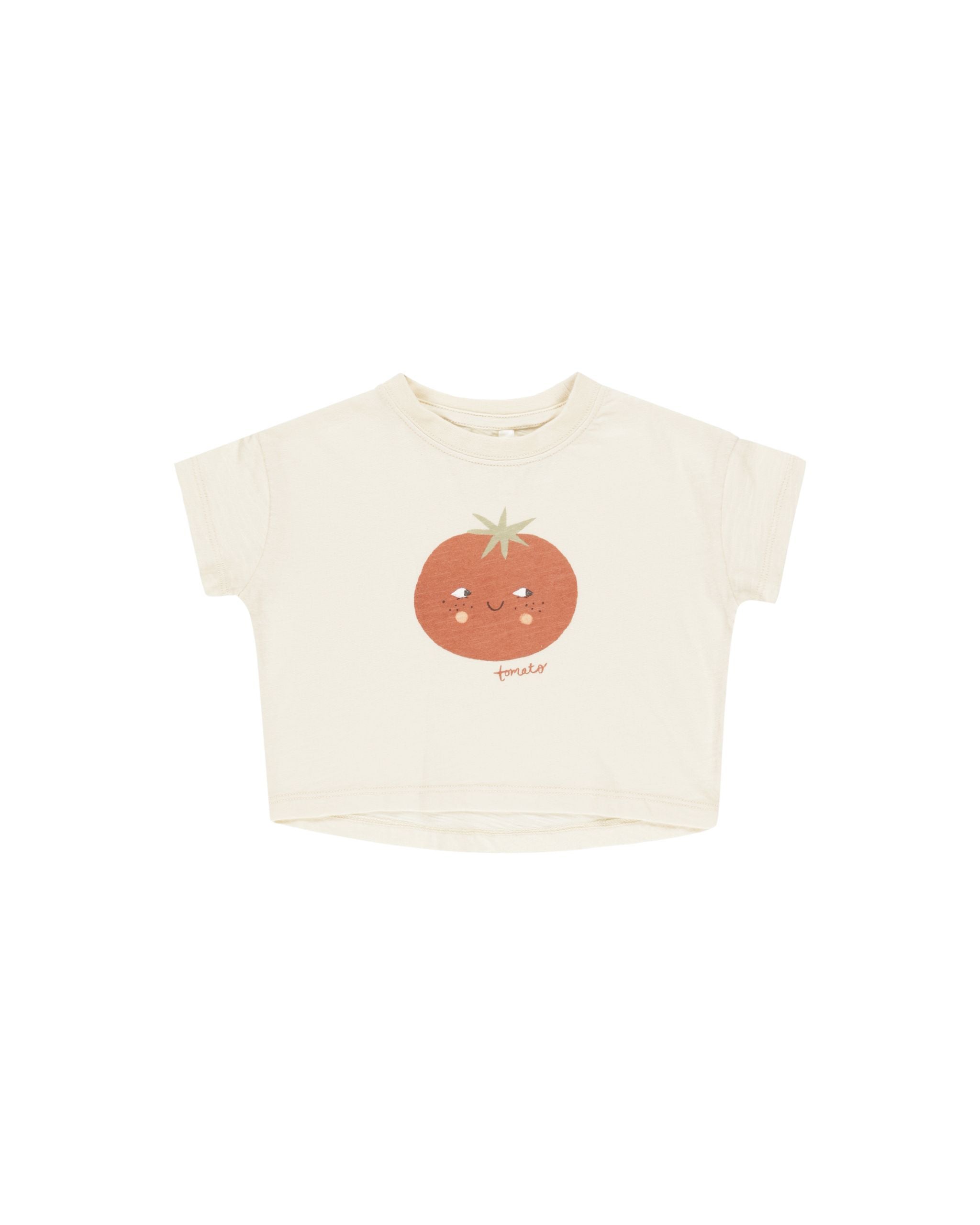 Boxy Tee || Tomato