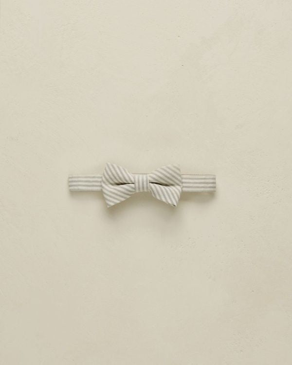 Bow Tie || Sage Stripe